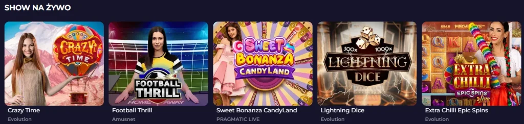SHOW NA ŻYWO