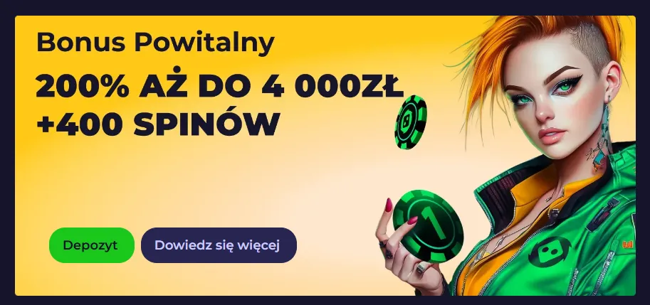Bonus powitalny dla nowych graczy z Polski